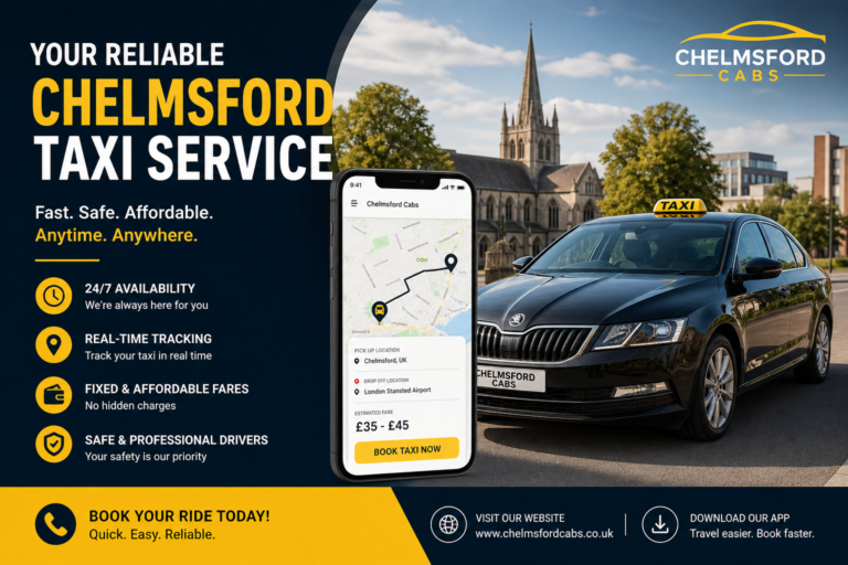 🚖 The Smart Way to Book a Chelmsford Taxi in 2026 (Fast, Affordable & Stress-Free)